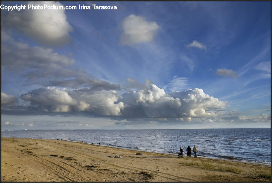 Beach, Coast, Outdoors, Sea, Water, Azure Sky, Cloud