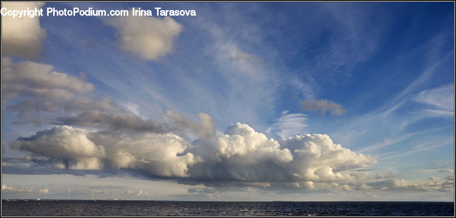 Cloud, Cumulus, Sky, Azure Sky, Outdoors