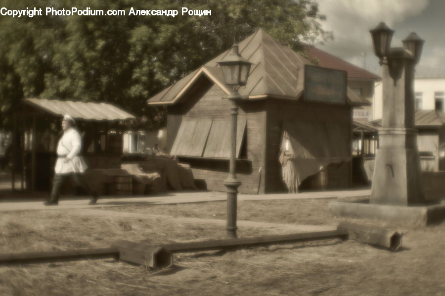 Playground, Building, Cottage, Housing, Architecture, Alley, Alleyway