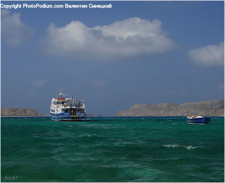 Cruise Ship, Ferry, Freighter, Ship, Tanker, Vessel, Boat
