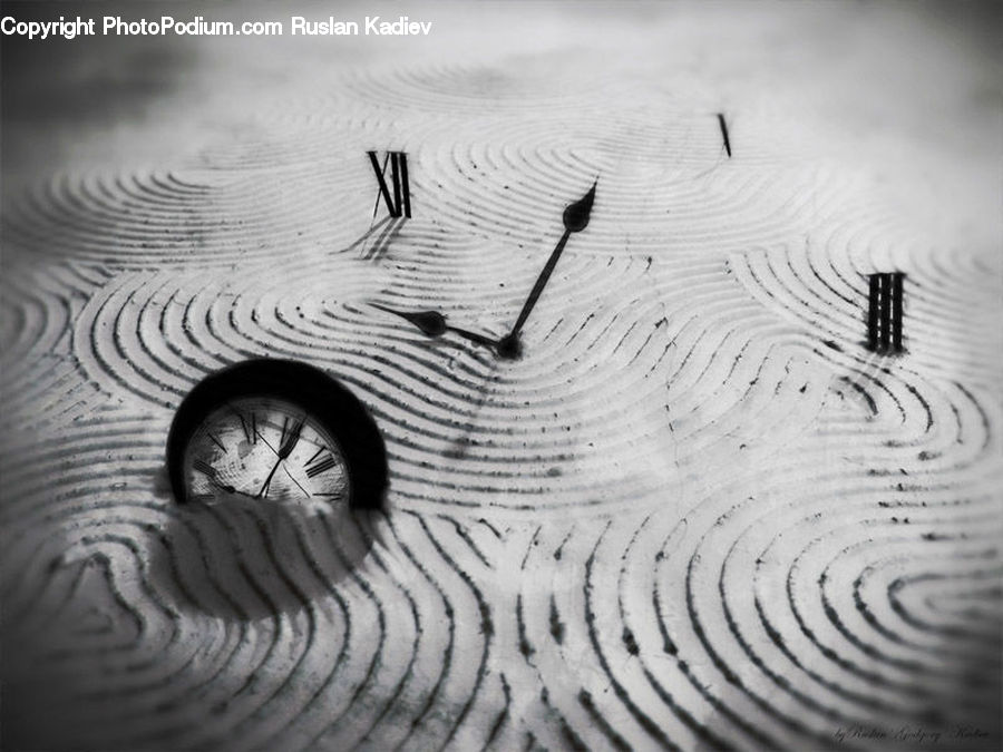 Spiral, Outdoors, Ripple, Water
