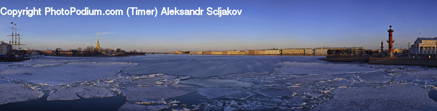 Arctic, Snow, Winter, Beacon, Building, Lighthouse, Architecture