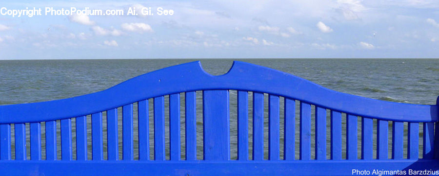Cradle, Crib, Furniture, Railing, Bench, Word