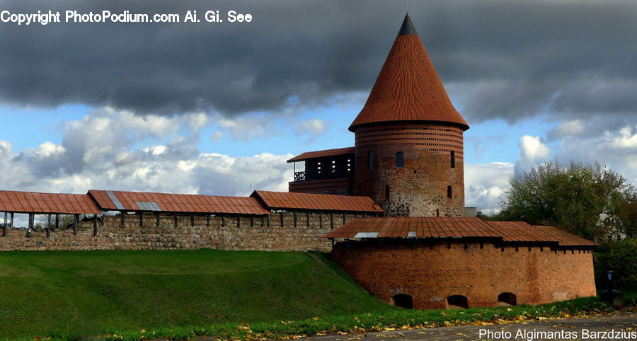 Architecture, Bell Tower, Clock Tower, Tower, Castle, Fort, Ditch