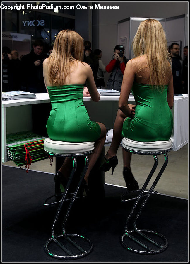 People, Person, Human, Chair, Furniture, Blonde, Female