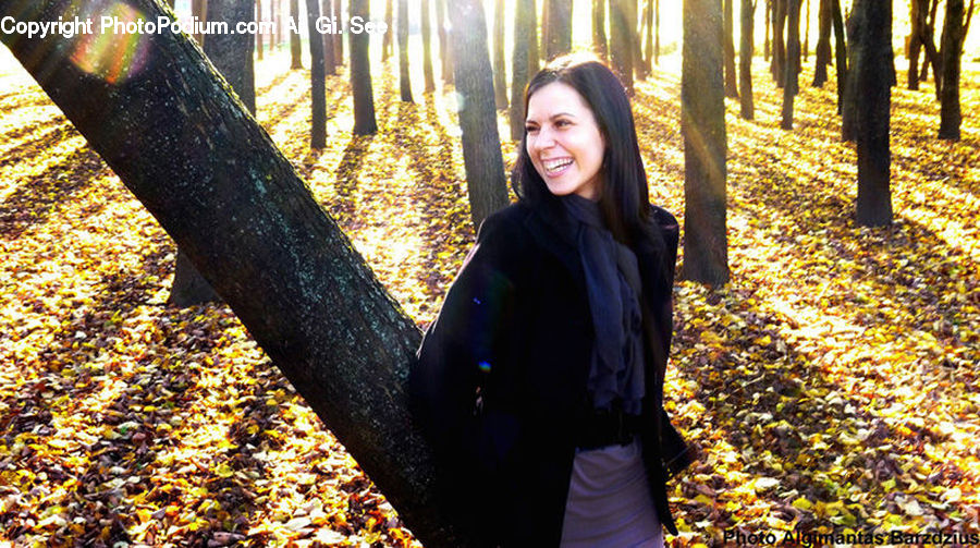 Human, People, Person, Face, Portrait, Smile, Forest
