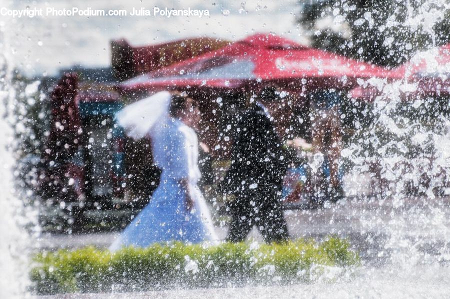 Water, Fountain, Outdoors, Sea, Sea Waves
