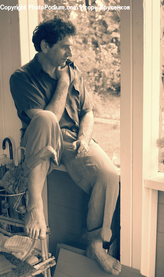 People, Person, Human, Art, Modern Art, Clothing, Denim