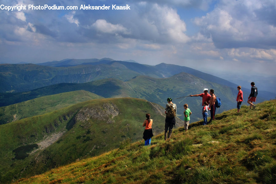 Hiking, Leisure Activities, Outdoors, Crest, Mountain, Peak, Dirt Road