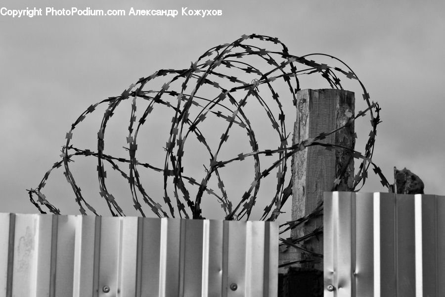 Barbed Wire, Wire, Cylinder