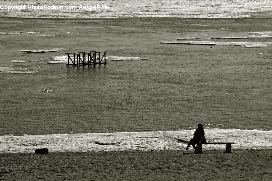 Beach, Coast, Outdoors, Sea, Water, Sand, Soil
