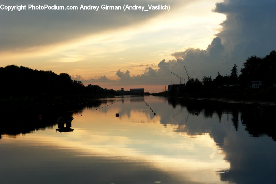 Dawn, Dusk, Red Sky, Sky, Sunrise, Sunset