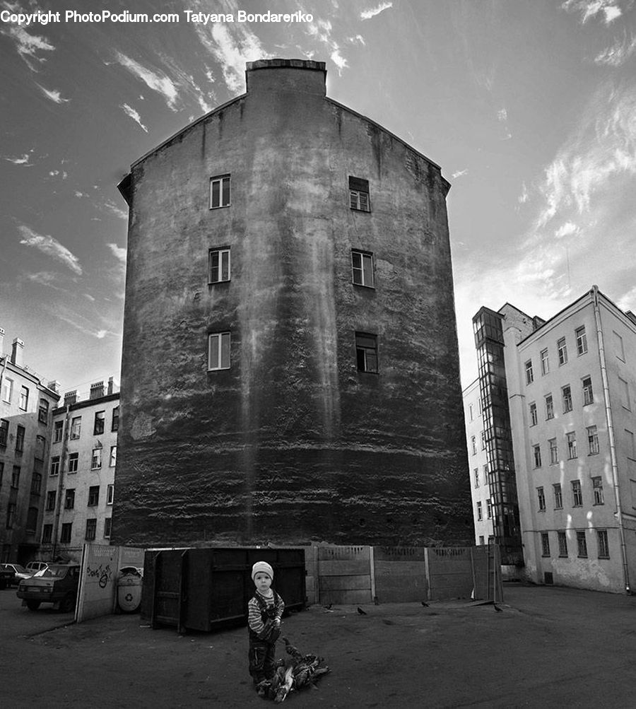 Architecture, Castle, Fort, City, Downtown, Urban, Alley