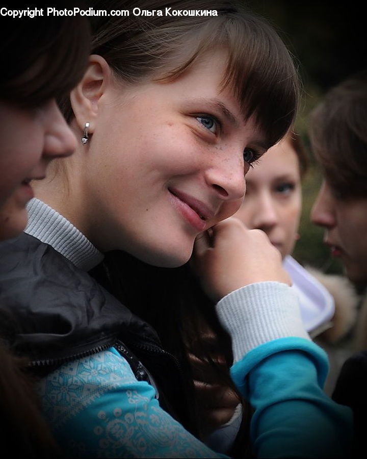 People, Person, Human, Dimples, Face, Smile, Female