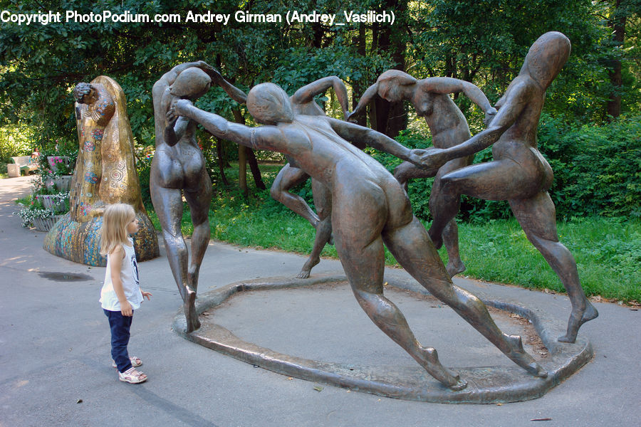 People, Person, Human, Art, Sculpture, Statue, Blonde