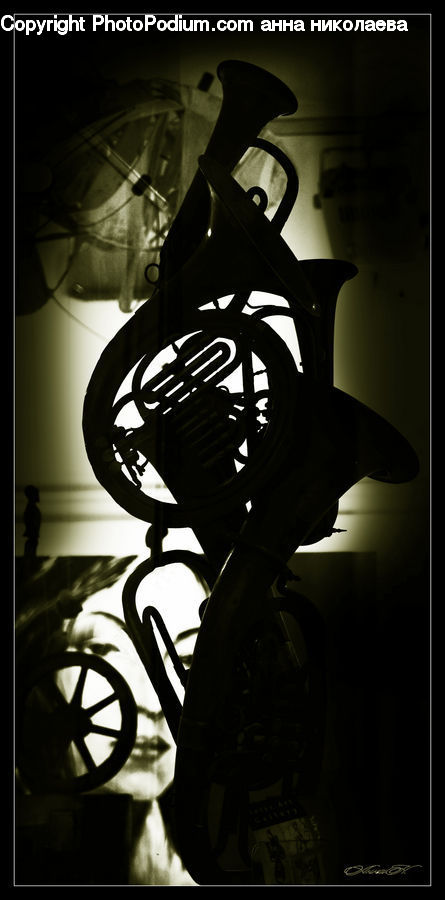 Silhouette, Glass, Lighting