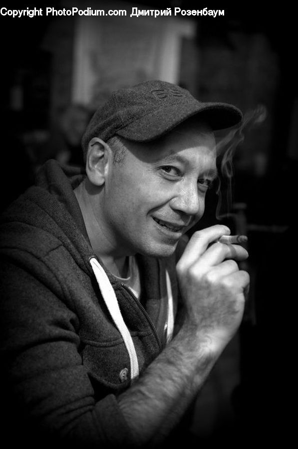 Human, People, Person, Portrait, Face, Smoke