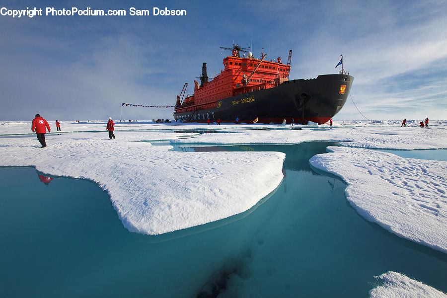 Icebreaker, Ship, Vessel, Ferry, Freighter, Tanker, Cruise Ship