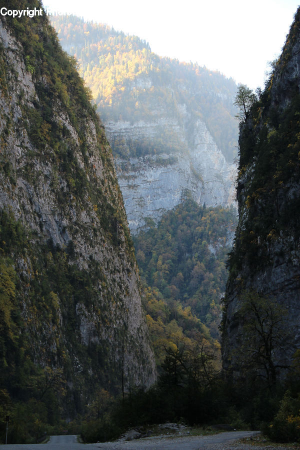 Cliff, Outdoors, Mountain, Valley, Landscape, Nature, Scenery
