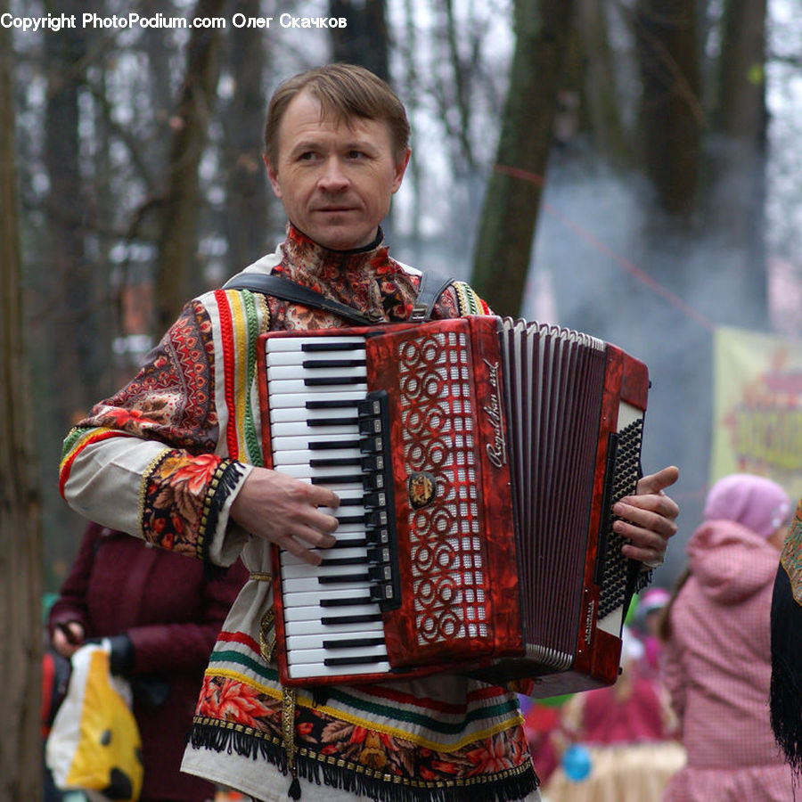 Human, People, Person, Accordion, Musical Instrument
