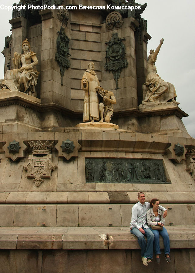 Human, People, Person, Art, Sculpture, Statue, Gargoyle