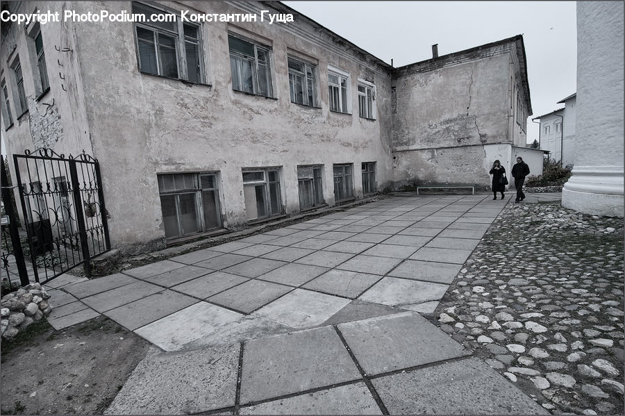 Alley, Alleyway, Road, Street, Town, Chair, Furniture