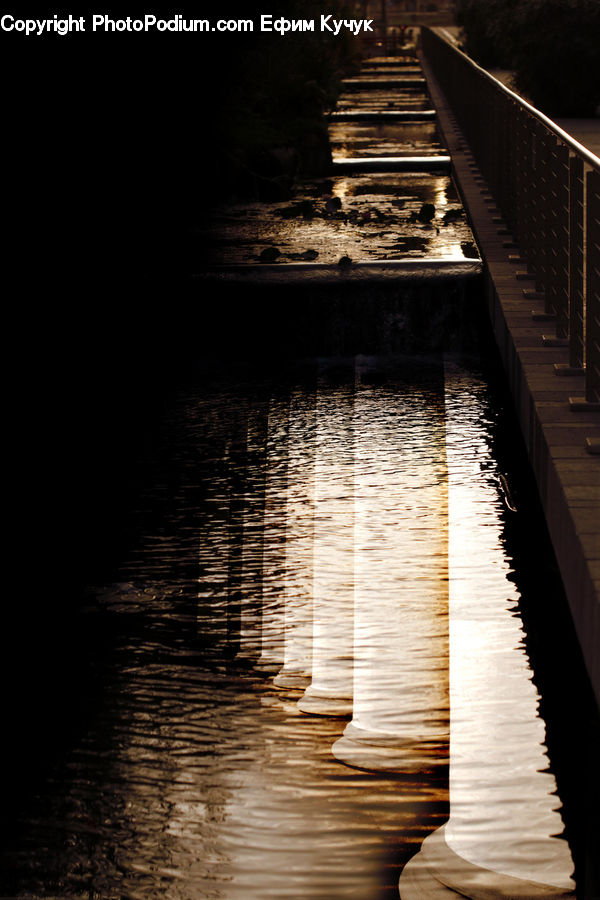 Boardwalk, Deck, Path, Sidewalk, Walkway, Dock, Landing