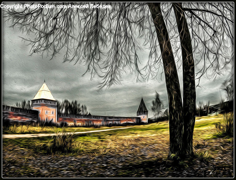 Art, Modern Art, Cabin, Hut, Rural, Shack, Shelter