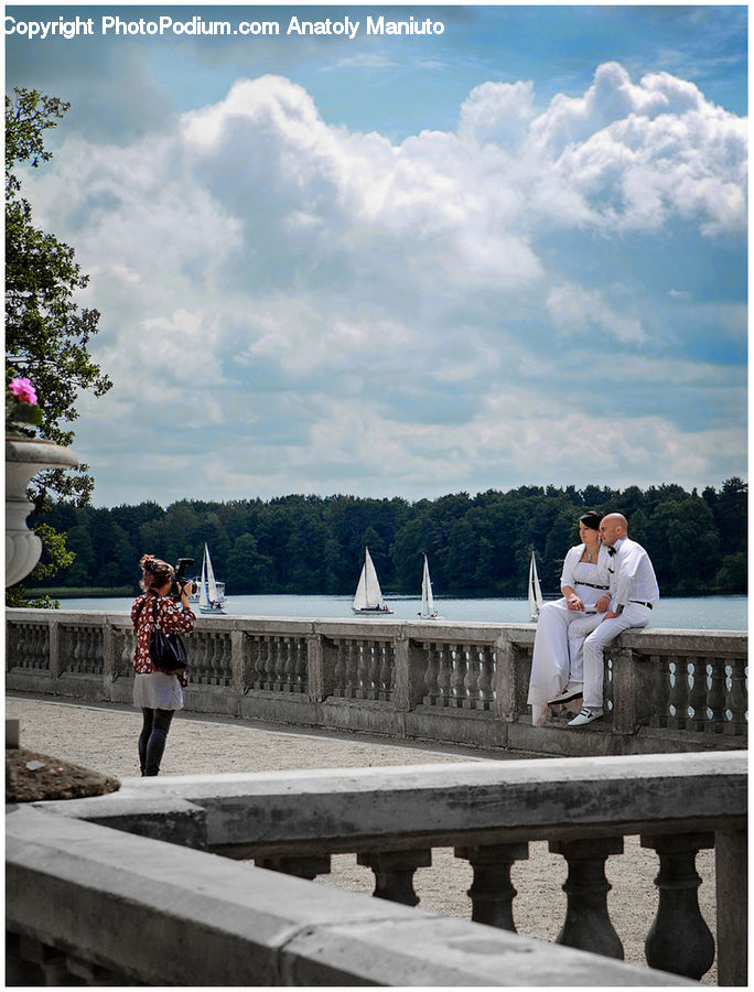 People, Person, Human, Bench, Leisure Activities, Tourist, Dock