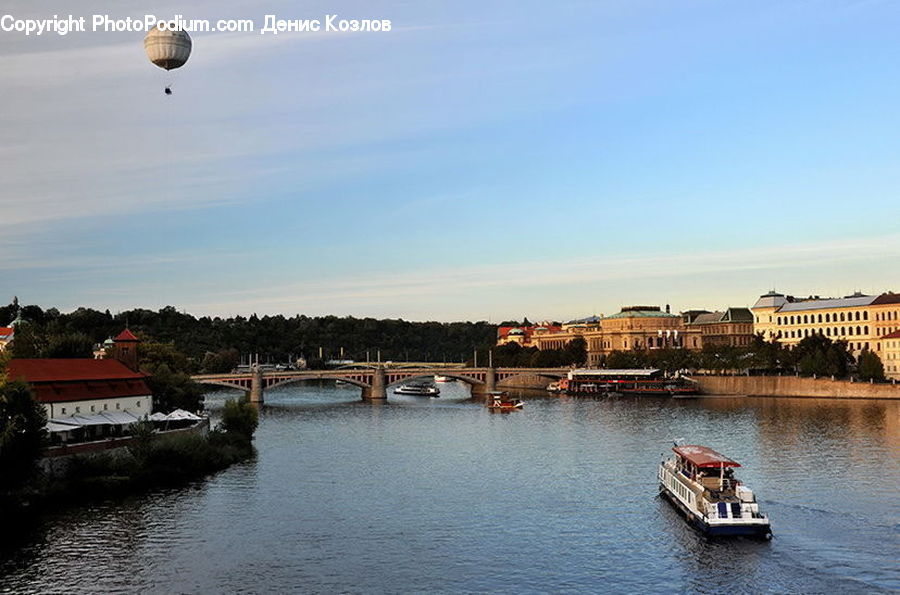 Boat, Watercraft, Dinghy, Roof, Outdoors, River, Water