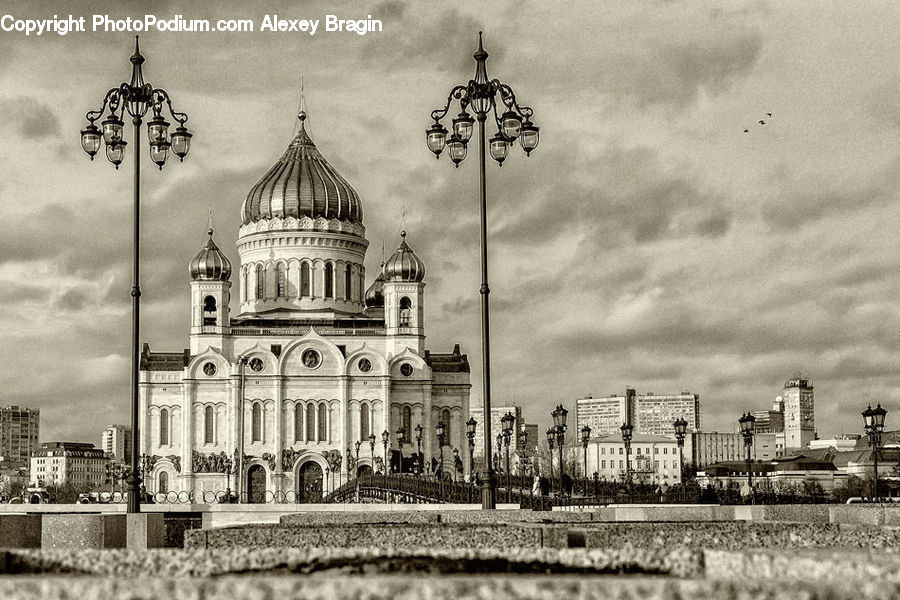 Architecture, Cathedral, Church, Worship, Factory, Refinery, City