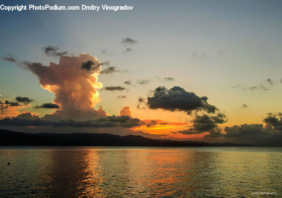 Dusk, Outdoors, Sky, Sunlight, Sunrise, Sunset, Azure Sky