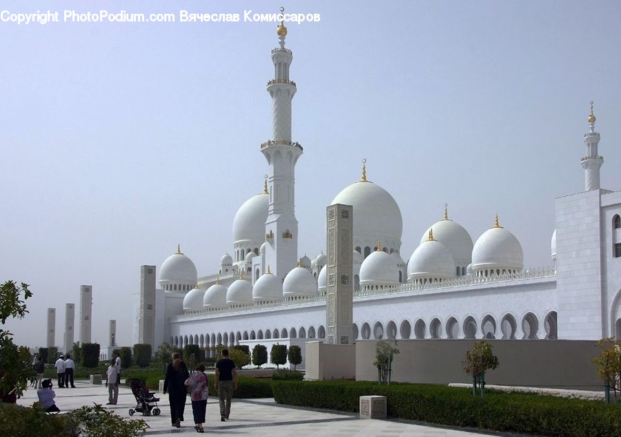 Architecture, Dome, Mosque, Worship, Building