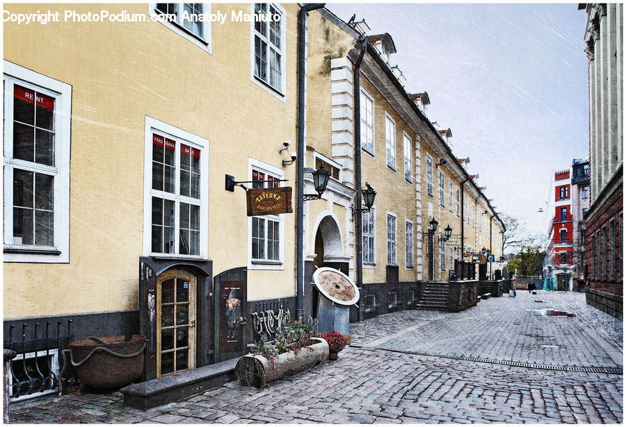 Cobblestone, Pavement, Walkway, Boardwalk, Path, Sidewalk, Alley