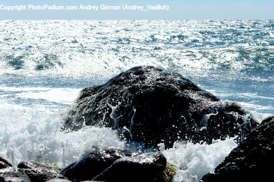 Outdoors, Sea, Sea Waves, Water, Coast, Ocean, Promontory
