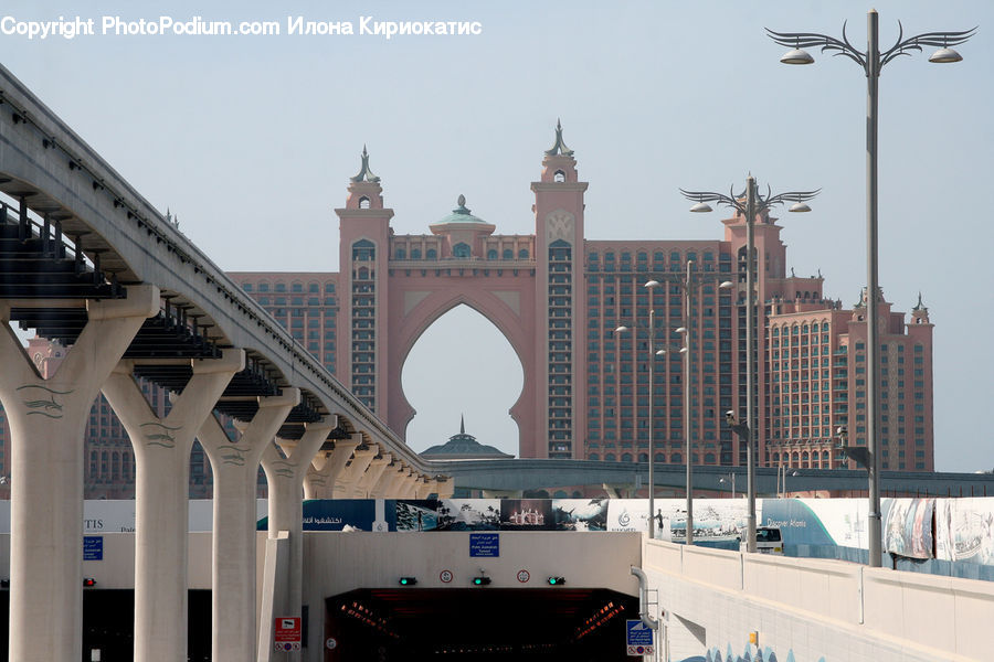 Architecture, Dome, Mosque, Worship, Train, Vehicle, Bell Tower