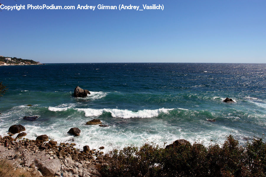 Beach, Coast, Outdoors, Sea, Water, Rock, Ocean