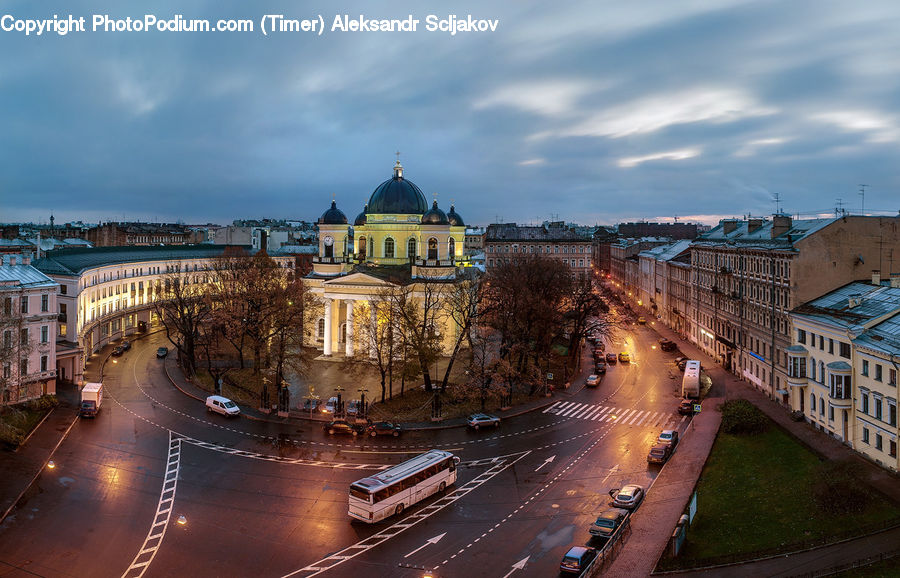 City, Downtown, Architecture, Plaza, Town, Town Square, Metropolis
