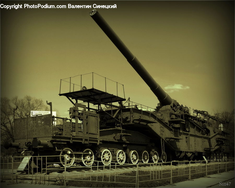 Bulldozer, Tractor, Vehicle