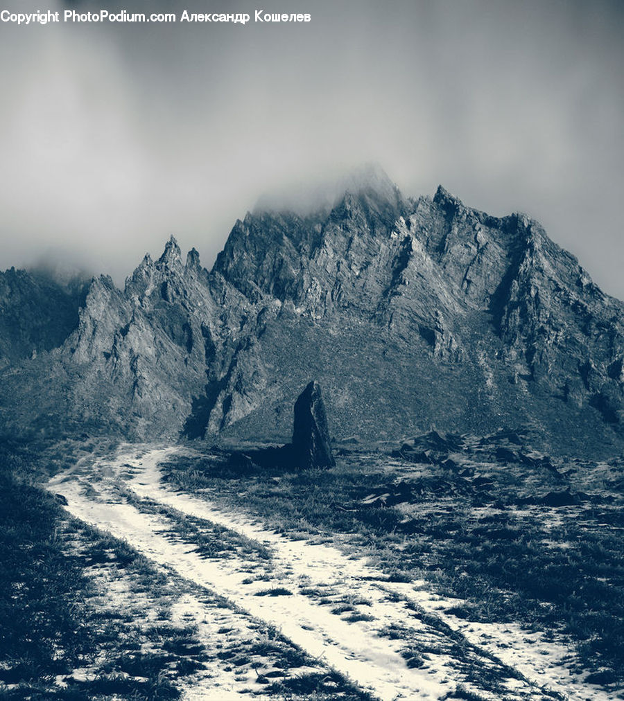 Arctic, Glacier, Ice, Mountain, Outdoors, Snow, Nature