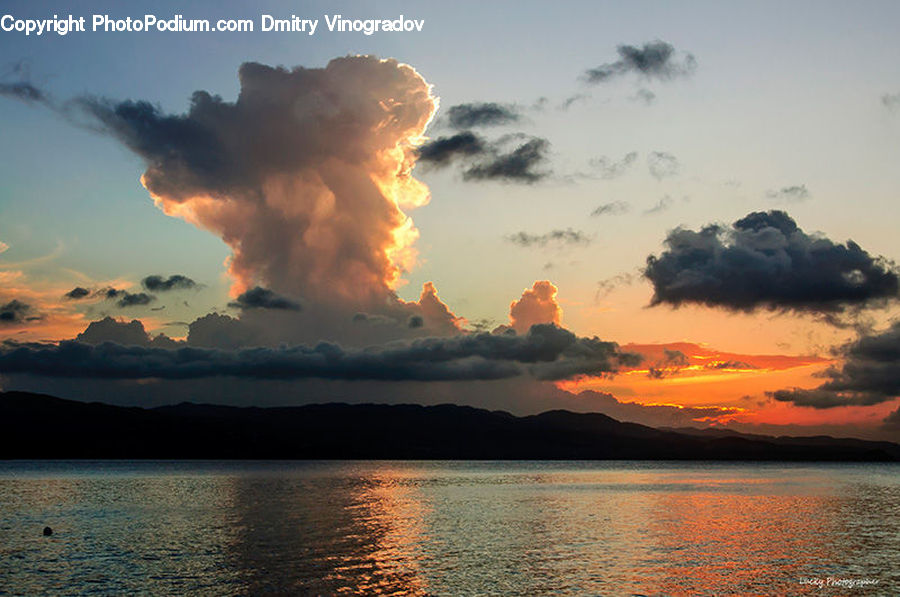 Azure Sky, Cloud, Outdoors, Sky, Dusk, Sunlight, Sunrise