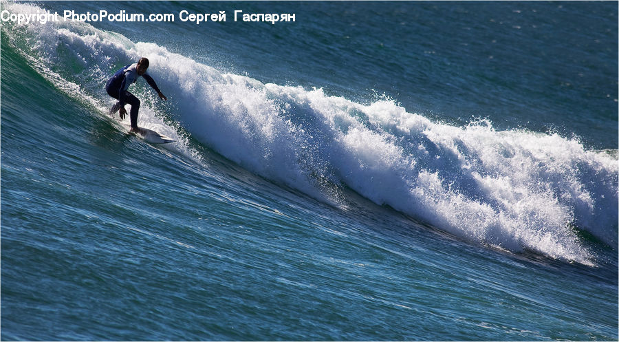 Outdoors, Sea, Sea Waves, Water, Sport, Surfing