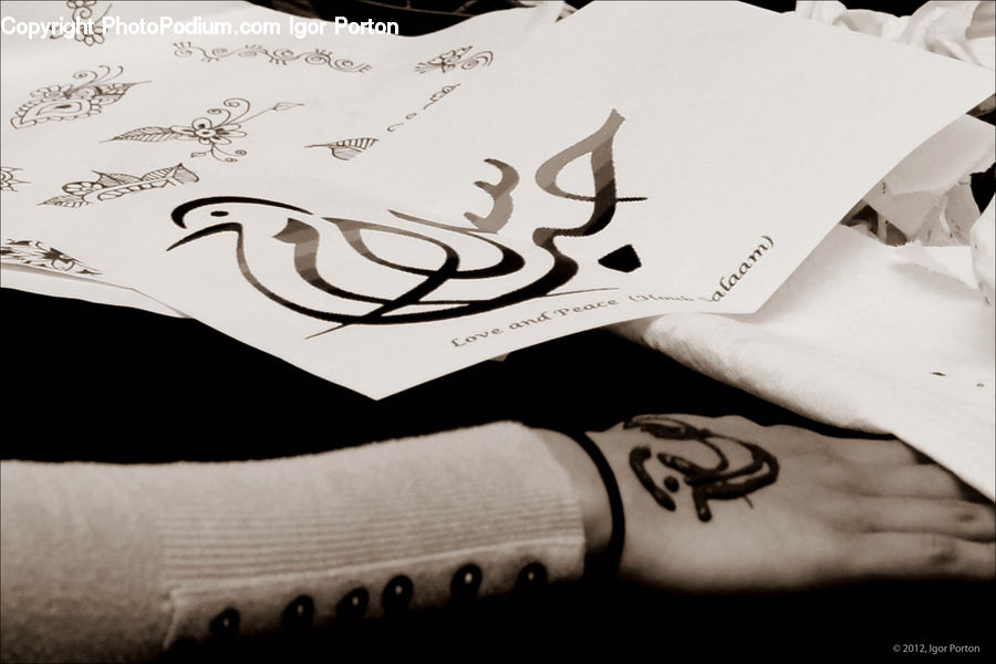 Calligraphy, Handwriting, Text