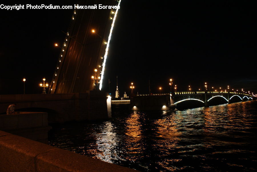 Bridge, Musical Instrument, Piano, Upright Piano, City, Downtown, Metropolis