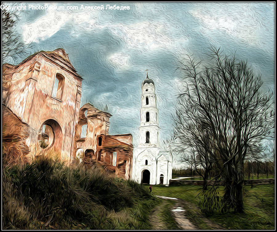 Architecture, Housing, Monastery, Church, Worship, Bell Tower, Clock Tower