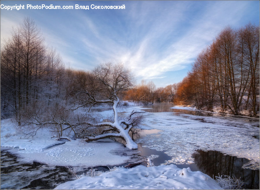 Creek, Outdoors, River, Water, Landscape, Nature, Scenery