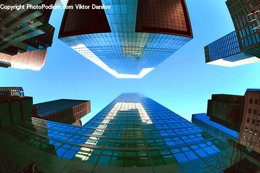 Building, City, High Rise, Office Building, Architecture, Downtown, Skyscraper