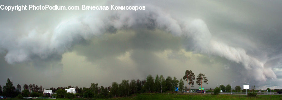Azure Sky, Cloud, Outdoors, Sky, Cumulus