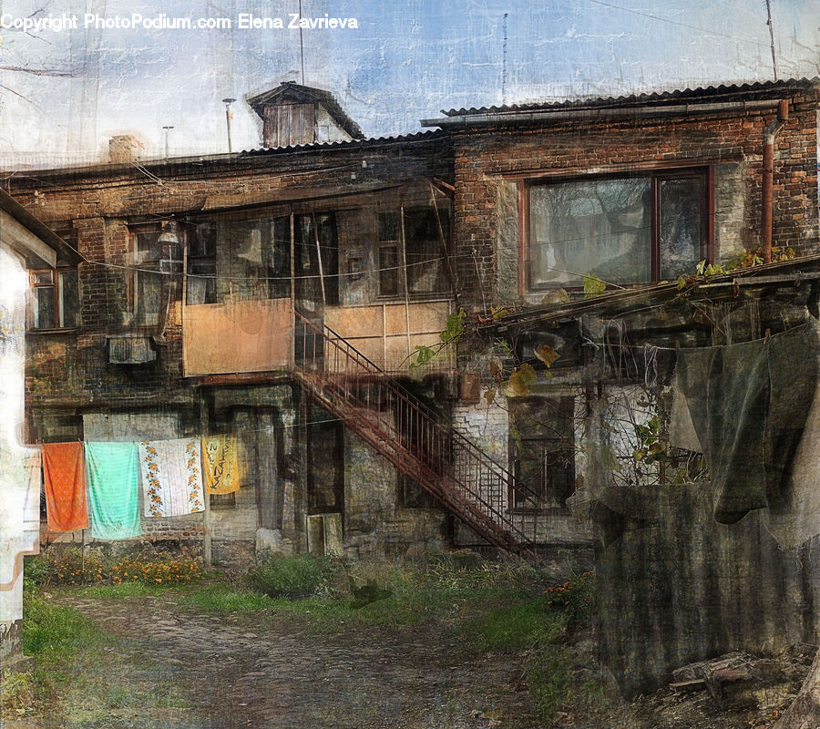 Brick, Cabin, Hut, Rural, Shack, Shelter, Ruins