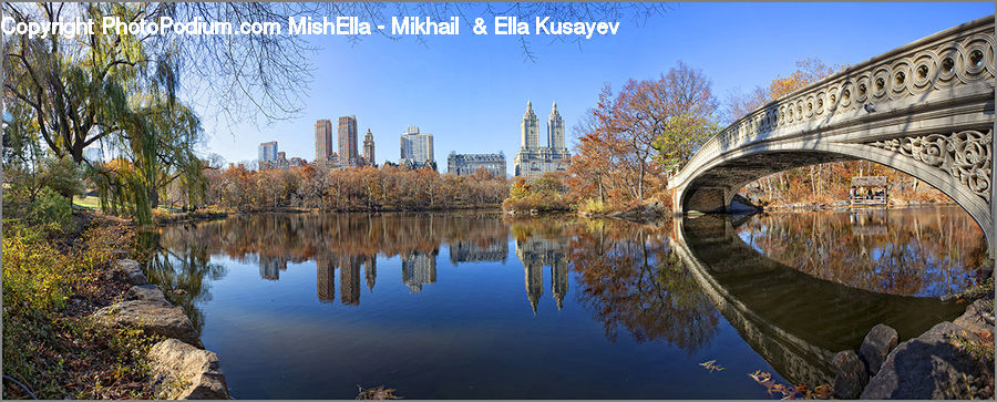 Canal, Outdoors, River, Water, Bridge, Building, City